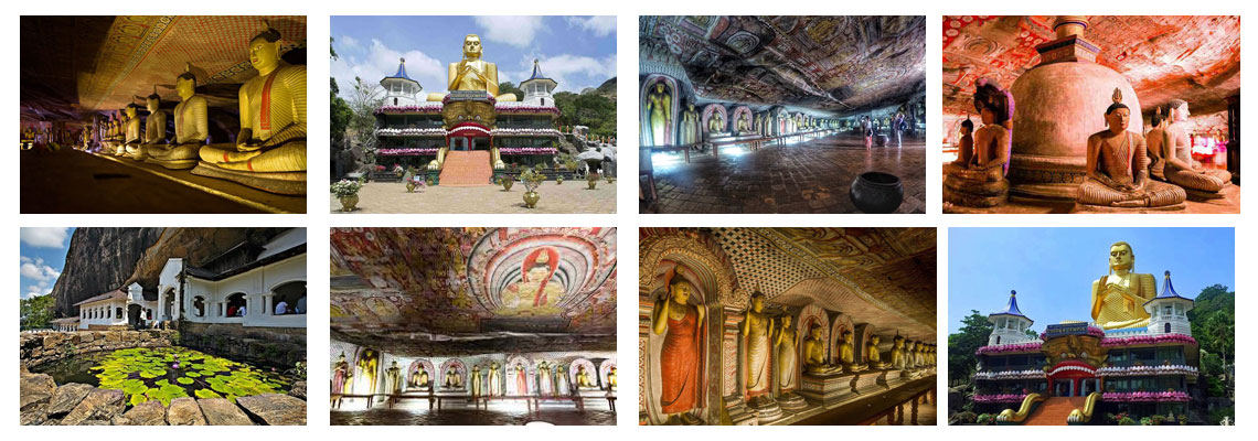 Dambulla cave temple, Dambulla golden temple