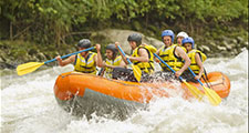 White water rafting in Kitulgala, Sri Lanka
